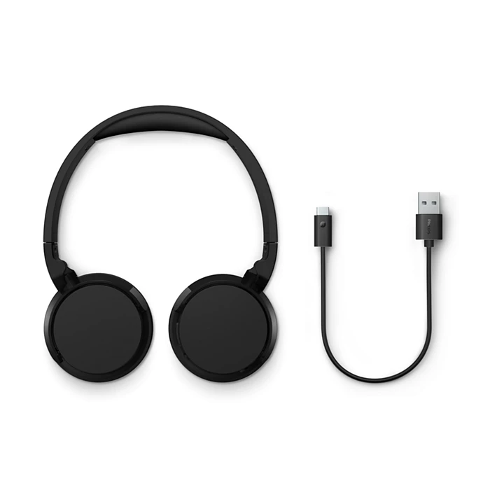 Philips On-Ear Wireless Headphones (TAH4209BK/00) Black