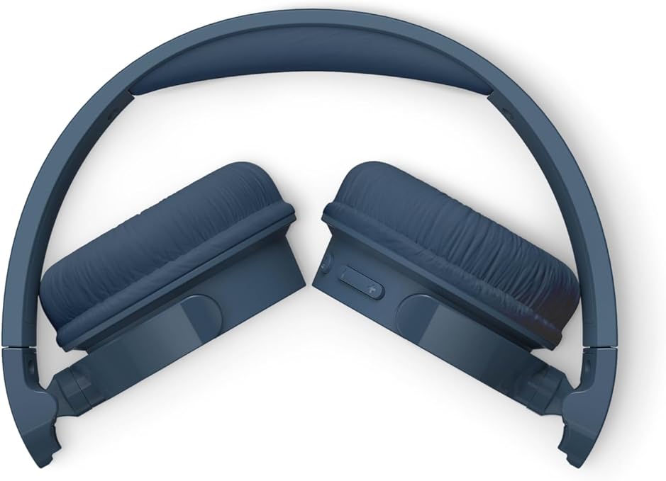 Philips On-Ear Wireless Headphones (TAH4209BL/00) Blue
