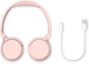 Philips On-Ear Wireless Headphones (TAH4209PK/00) Pink