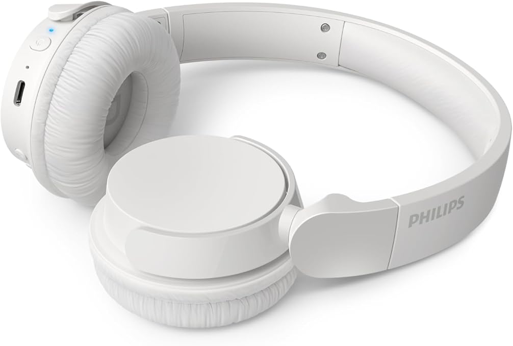 Philips On-Ear Wireless Headphones (TAH4209WT/00) White