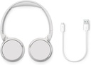 Philips On-Ear Wireless Headphones (TAH4209WT/00) White