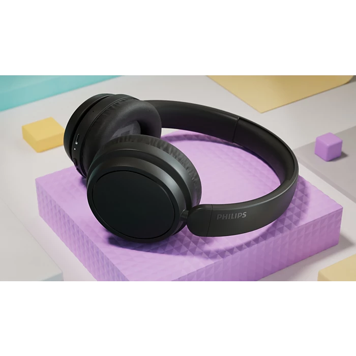 Philips On-Ear Wireless Headphones (TAH5209BK/97) Black