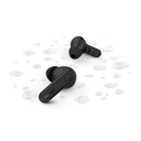 Philips True Wireless Earphones (TAT1108BK/97) 6mm Driver, IPX4, AI mic, 5 hours playtime + 10 hours Case charging playtime, 2 Hours charge time, 35 mAh earpiece, 250 mAh Case, USB-C charging Cable incl, Charging Case incl, BT 5.3, Black