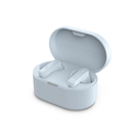 Philips True Wireless Earphones (TAT1108BL/97) 6mm Driver, IPX4, AI mic, 5 hours playtime + 10 hours Case charging playtime, 2 Hours charge time, 35 mAh earpiece, 250 mAh Case, USB-C charging Cable incl, Charging Case incl, BT 5.3, Blue