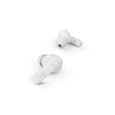 Philips True Wireless Earphones (TAT1108WT/97) 6mm Driver, IPX4, AI mic, 5 hours playtime + 10 hours Case charging playtime, 2 Hours charge time, 35 mAh earpiece, 250 mAh Case, USB-C charging Cable incl, Charging Case incl, BT 5.3, White