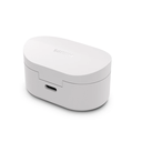 Philips True Wireless Earphones (TAT1108WT/97) 6mm Driver, IPX4, AI mic, 5 hours playtime + 10 hours Case charging playtime, 2 Hours charge time, 35 mAh earpiece, 250 mAh Case, USB-C charging Cable incl, Charging Case incl, BT 5.3, White