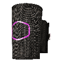 CH510 Cup sleeve Pink and Black