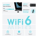 TP-Link Dual Band WiFi 6 Wireless Usb Adapter AX1800 (Archer TX20U(EU))