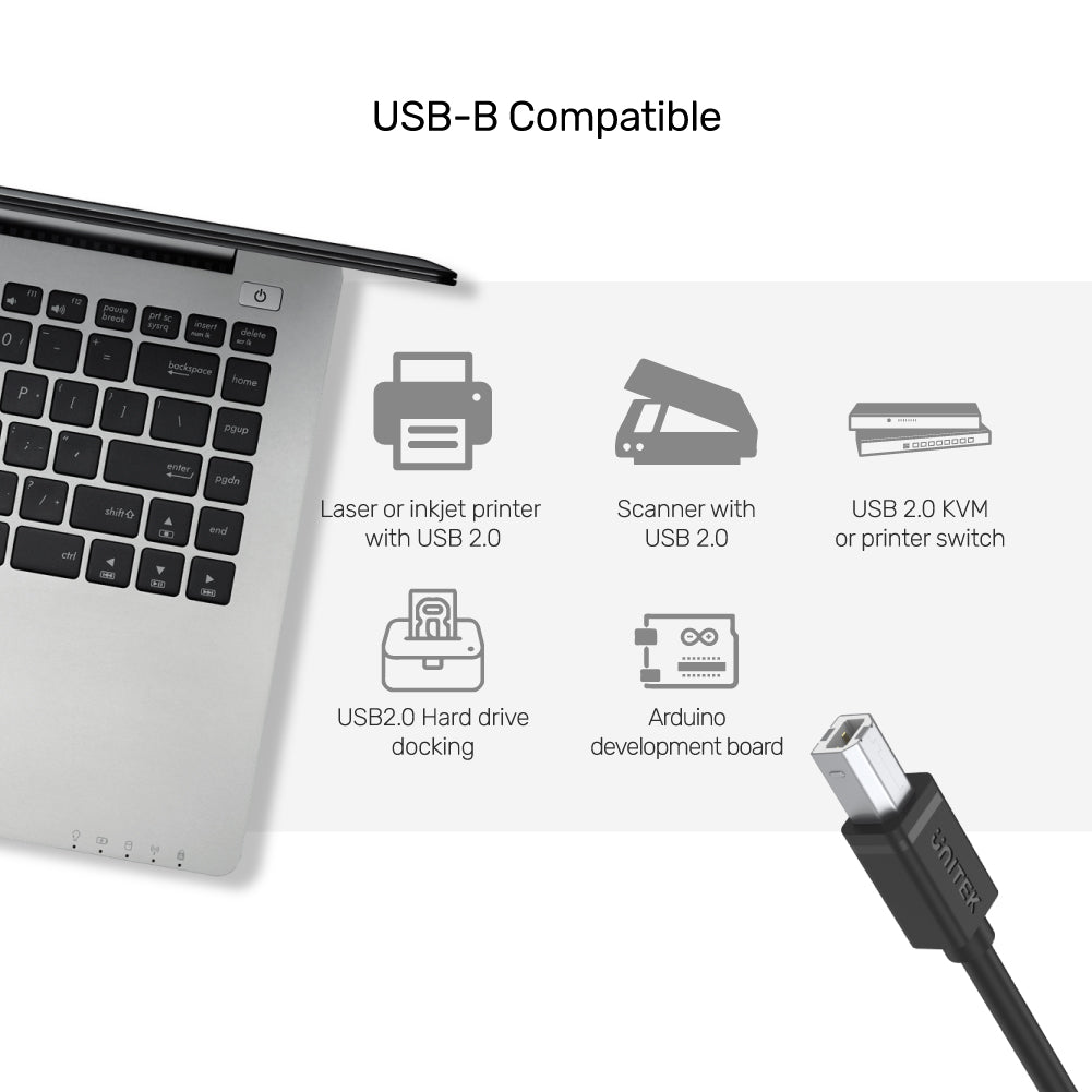 Usb Cable 3m Unitek (Y-C420GBK)