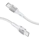 Promate Tough-Built 60W Power Delivery USB-C Cable (FLETCHLINK-CC.GREY)
