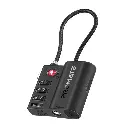 PROMATE TAGLOCK TSA Luggage Lock with Smart Precision Tracking Tag, works with Find My App 
