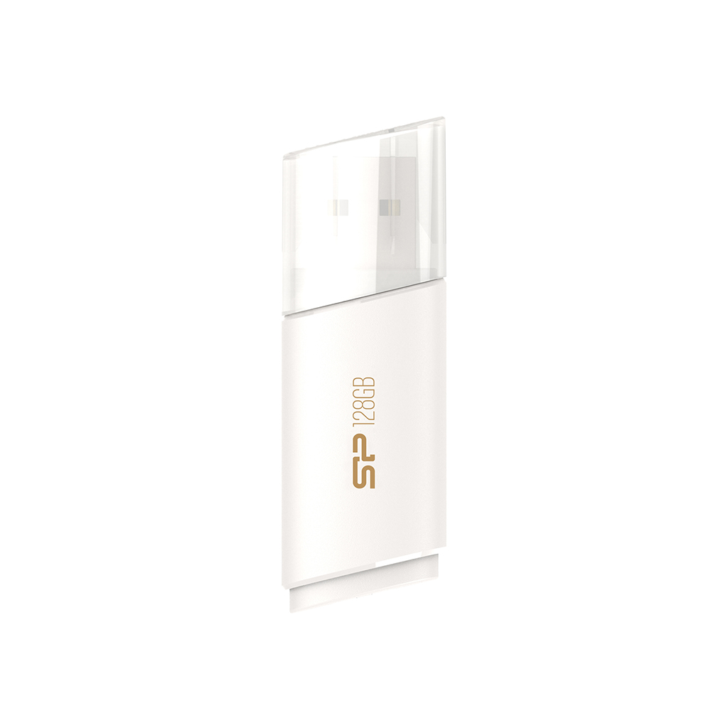 Pendrive SP B25 128Gb White