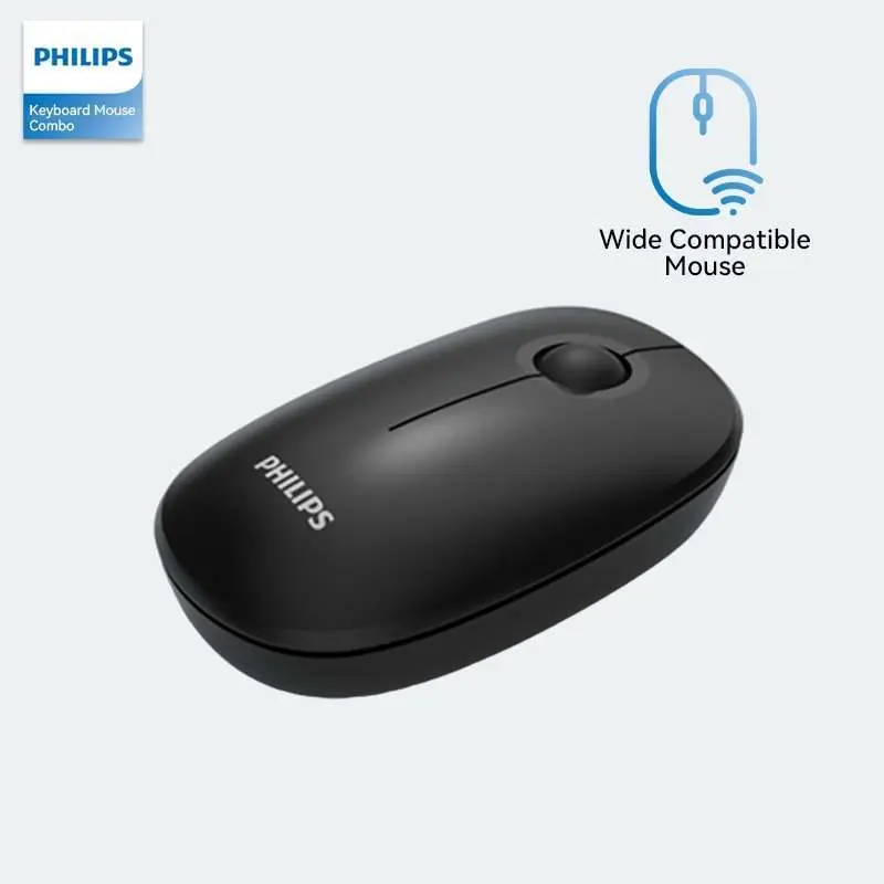 Mouse Wireless Philips SPK7378 Black