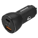 Philips Car charger, 1 USB-A + USB C DLP2521/00