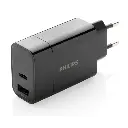 Philips Wall charger-2 USB output(1A+1C) DLP4324CB/12