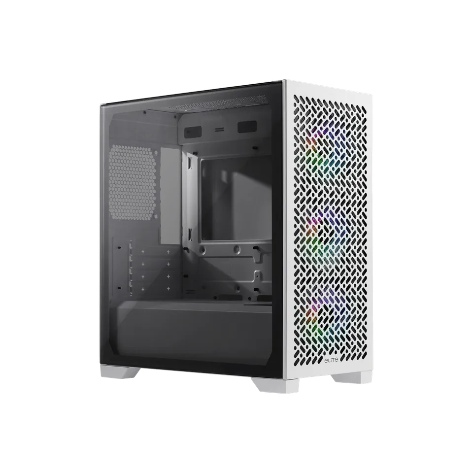 Casing Cooler Master Elite 302 White(E302-WGNN-S00) 