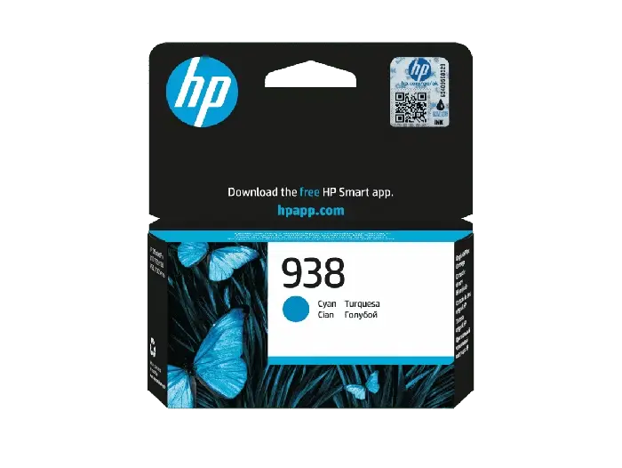 Cartridge Original HP 938 Cyan (4S6X5PE)- 800 PAGES