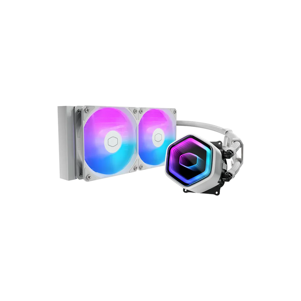 Fan Cooler Master MasterLiquid 240 Core II White  Edition (MLW-D24M-A18PA-RW)