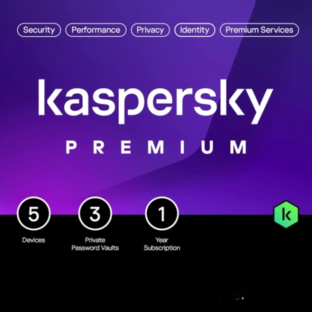 Kaspersky Premium 5 Devices (Ex-Kaspersky Total Security)(KL104295EFS)