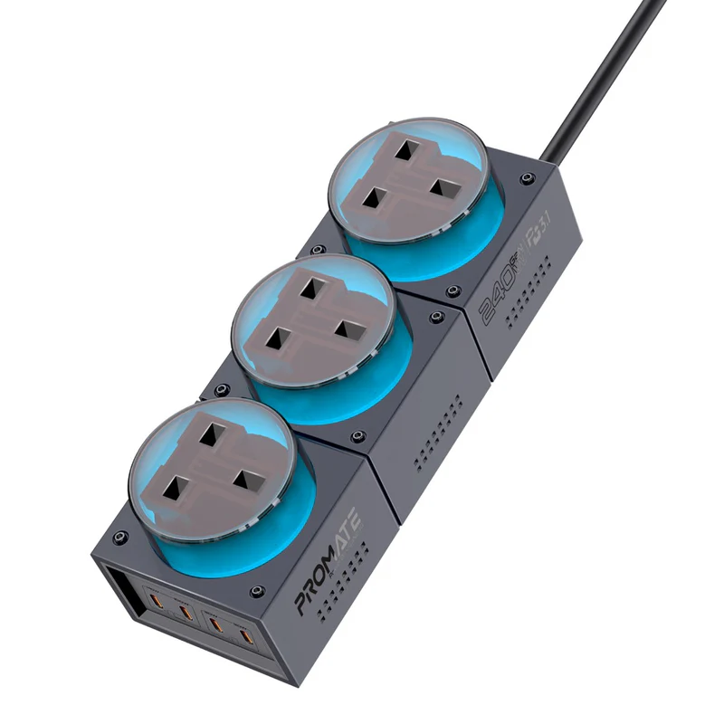 Promate POWERBRIX-GAN240 BLACK TITANIUM
