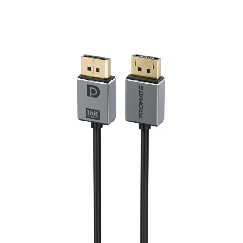 Promate 16K@60Hz High Definition Display Port 2.0 Cable (DPLink-16K) 