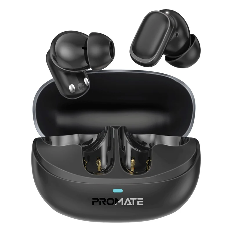 Promate High-Definition TWS Earbuds with Intellitouch(Lush-Pro BLACK)