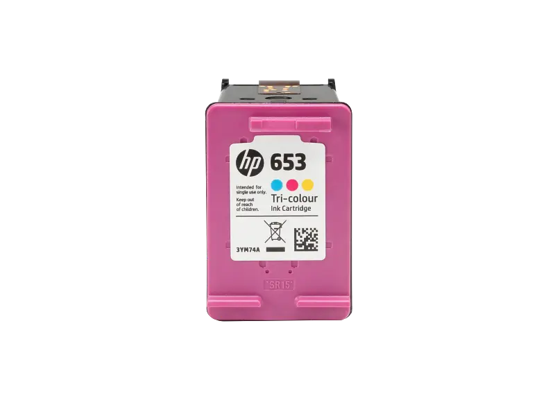 Cartridge Original HP 653 Tri-Color Ink Advantage Cartridge