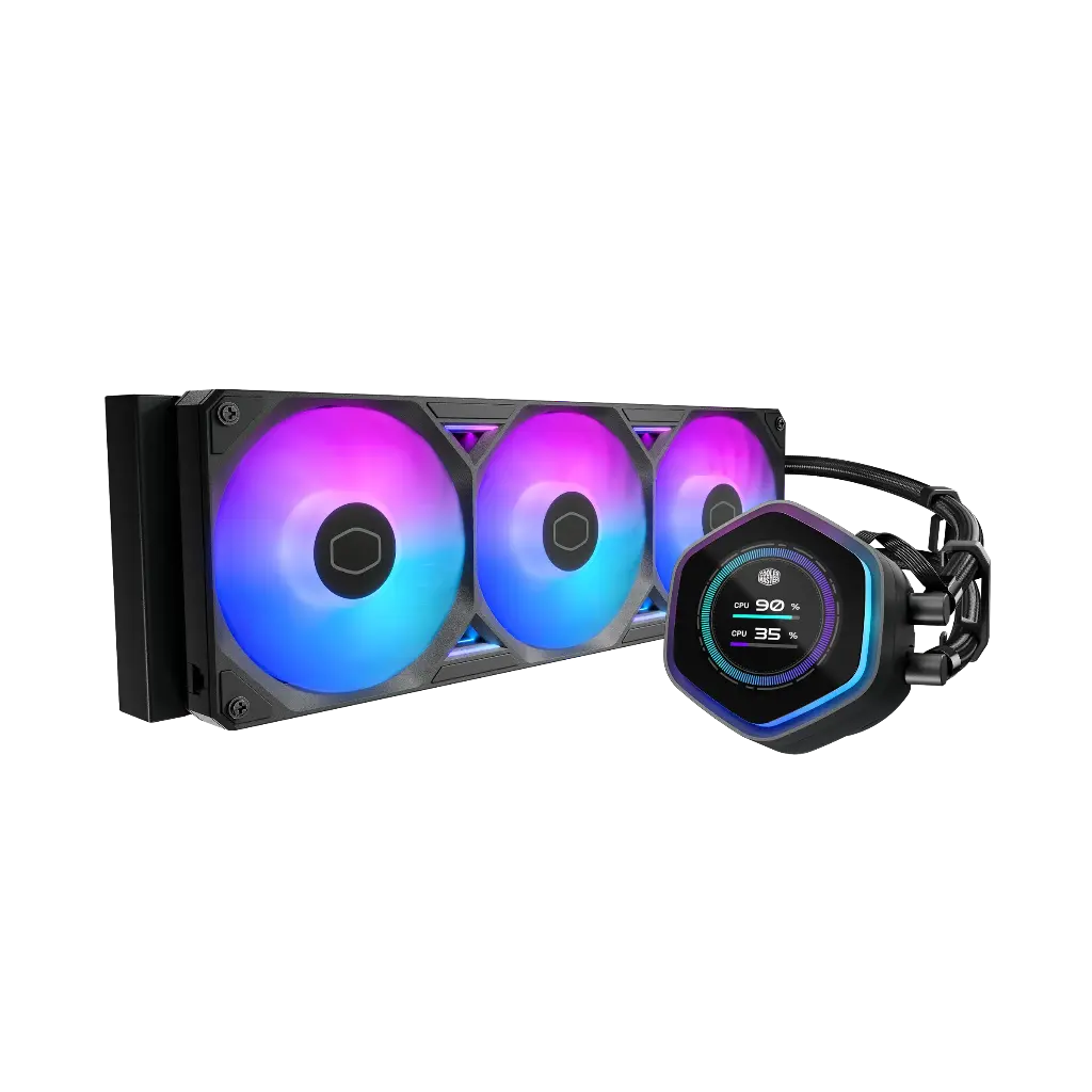 Cooling System Cooler Master MasterLiquid  Atmos II 360 LCD BLACK (MLX-D36M-A25SZ-L1)
