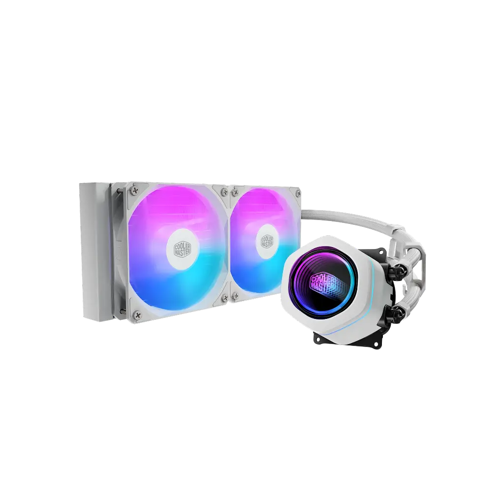 Cooling System Cooler Master MASTERLIQUID CORE NEX DIGITAL 240 WHITE ARGB (MLX-D24M-A 18PW-RD)