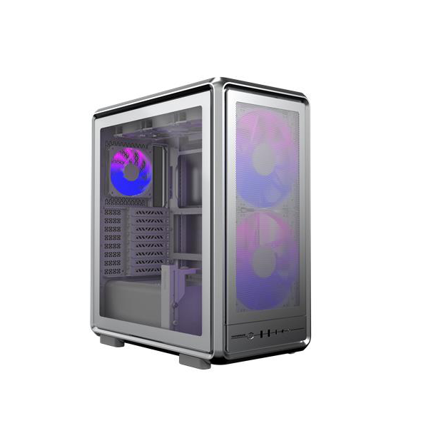 Casing Cooler Master  P/N:  MasterFrame 500 Mesh Silver ARGB   (MF500M-SHNN-S01)