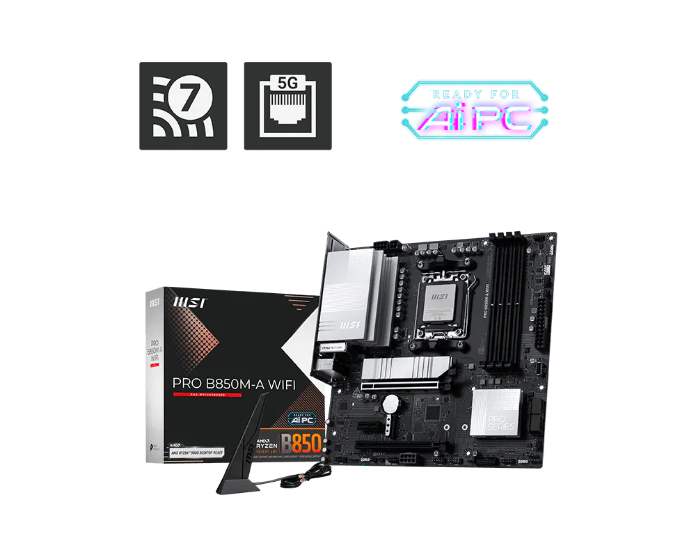 Motherboard MSI B850-A-WIFI