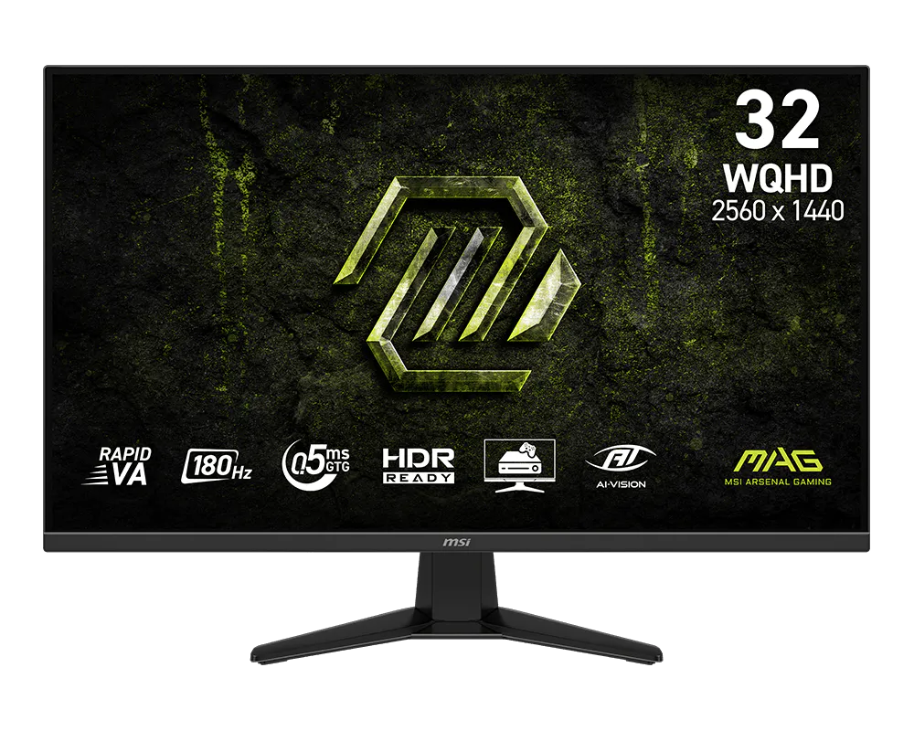 Monitor GAMING LED MSI 31.5" WQHD, 180Hz (MAG 325QF E18V)