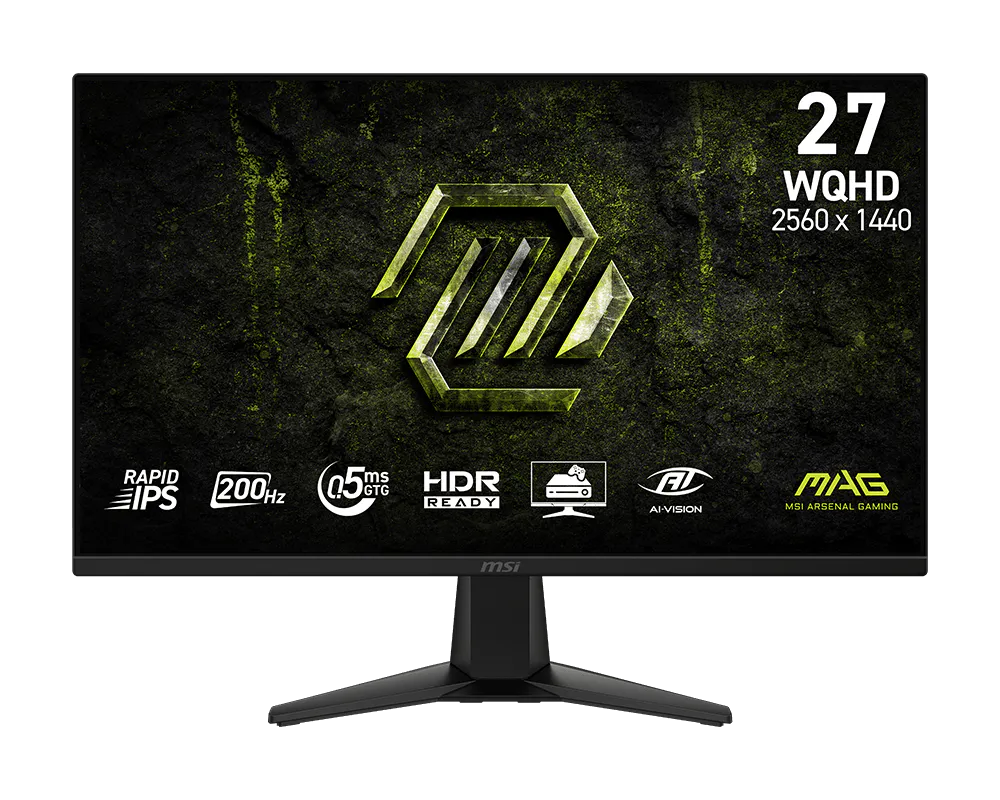 Monitor GAMING  LED MSI 27" WQHD, 200Hz (MAG 275QF E20)