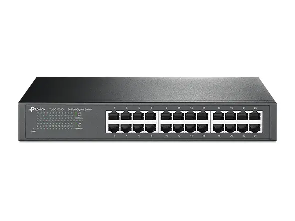 TP-Link Desktop/Rackmount Switch 24Port Gigabit (TL-SG1024D-UN)