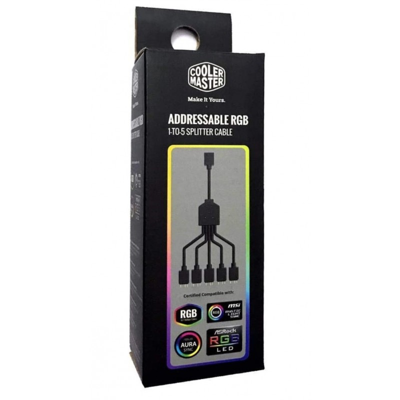 Cooler Master ARGB Splitter 1 to 5 Cable