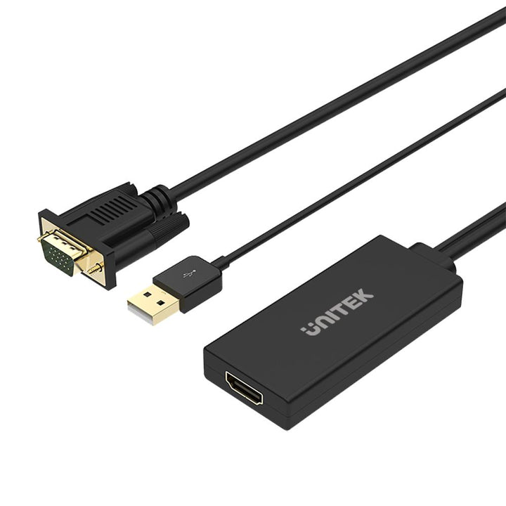 Converter VGA To HDMI with USB Port for Audio and Power Unitek (Y-8711)