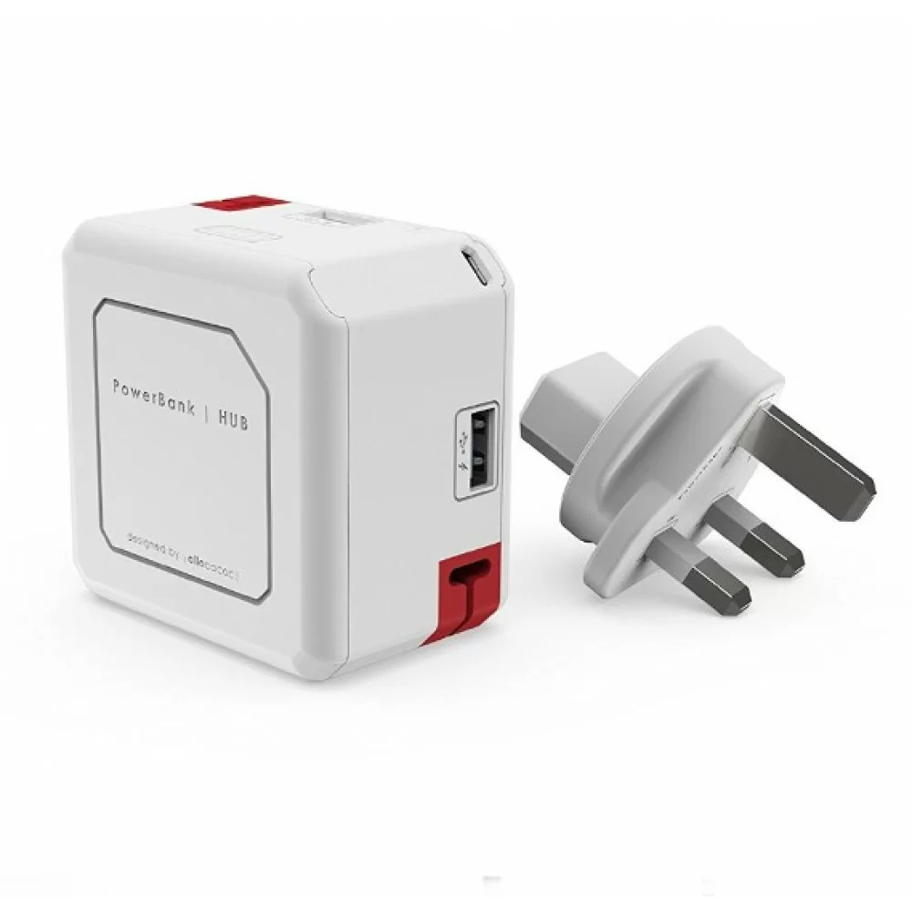 Allocacoc PowerUSB HUB Portable(9403/UKUHUB)