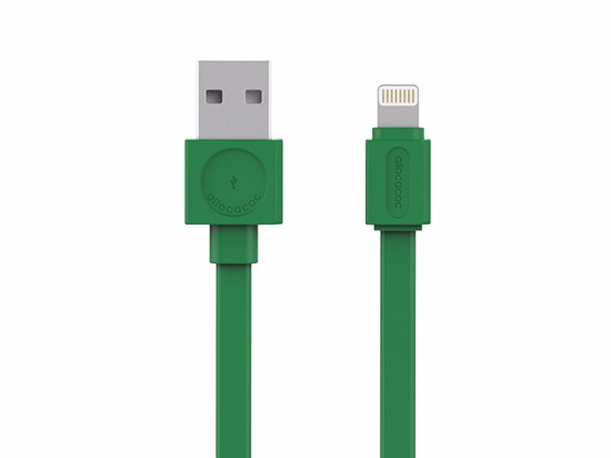 Allocacoc USB Cable MicroUSB Basic Green (10452GN/USBMBC)