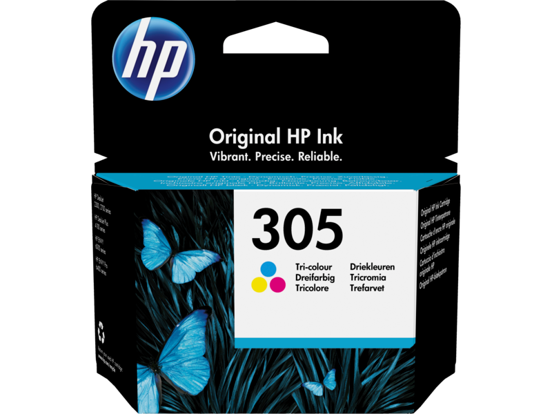 Cartridge Original HP 305 Tri-color (3YM60AE)