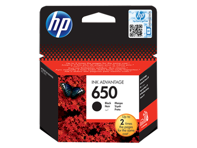 Cartridge Original HP 650 Black