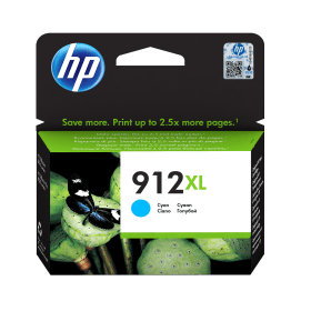 Cartridge Original HP 912XL Cyan High Capacity