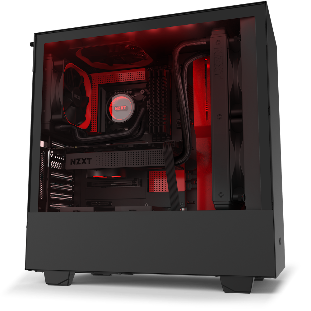 Casing NZXT H510i Black/Red