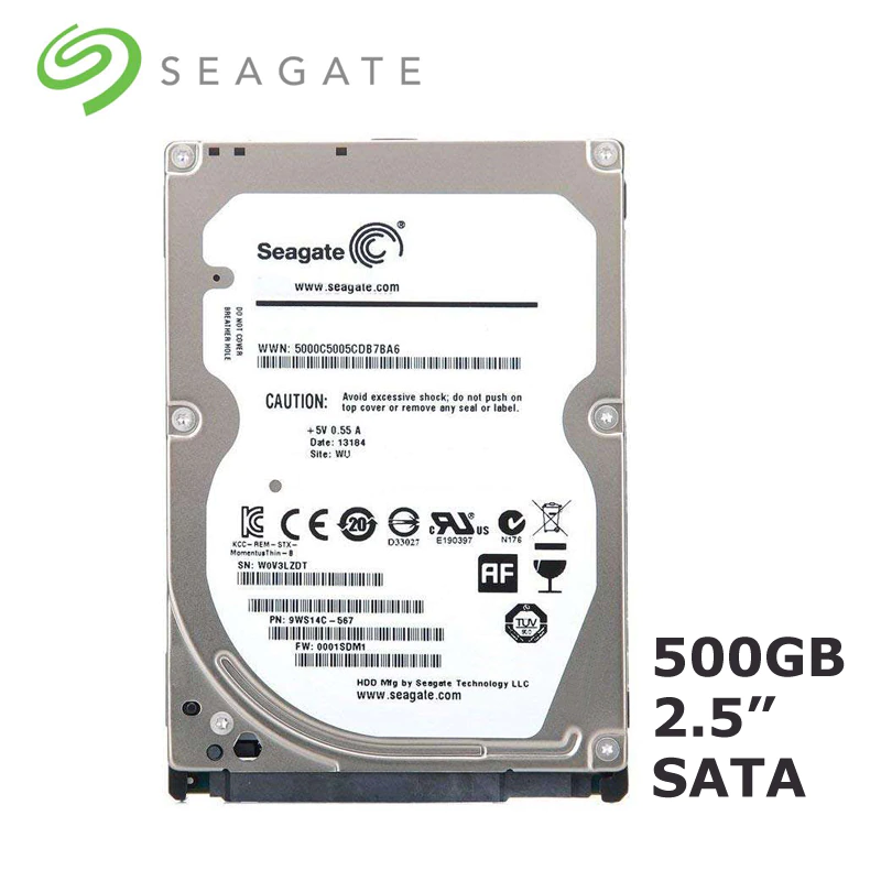 Hard Disk 2.5" Seagate 500Gb (Laptop)