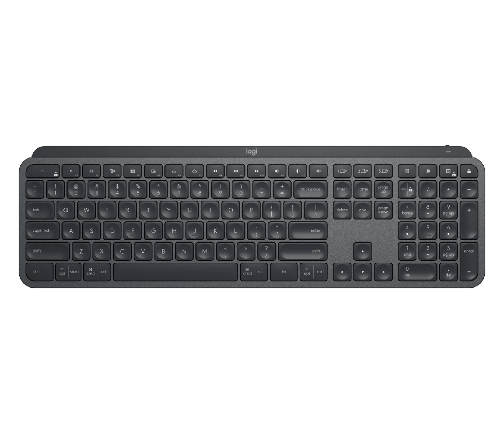 Logitech Keyboard MX Keys Advanced Wireless Illuminated Graphite