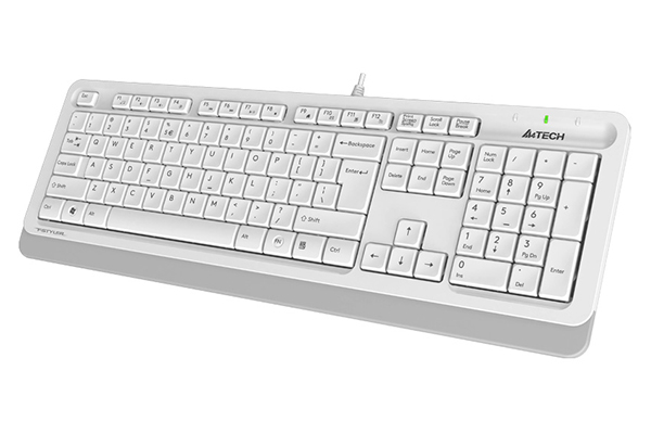 Keyboard Fstyler USB A4Tech FK10 White