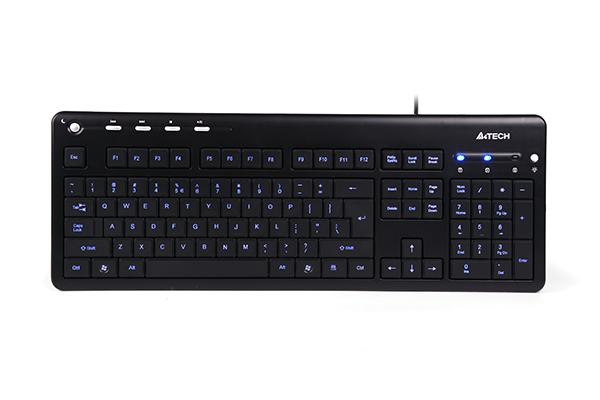Keyboard USB A4Tech KD-126 White Back Light