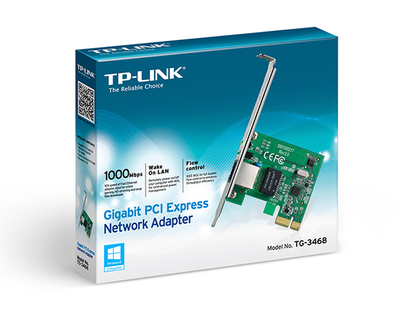 TP-Link Net Card PCI-E Gigabit (TG3468)work