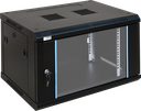 Network Cabinet 6U 600X450 (with fan and PDU 6 outlets)