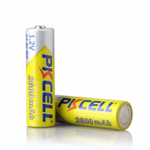 PKCELL NI-MH RTU Rechargeable Battery AA 2600mAh, 4pc/card
