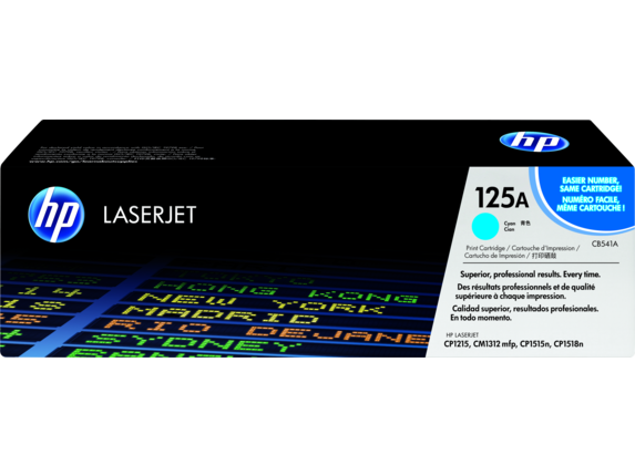 Toner Original HP CB541A Cyan
